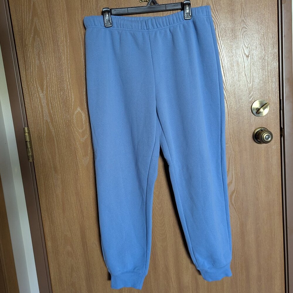 Blue Periwinkle Sweatpants, L